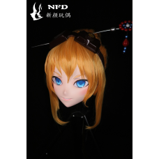 (NFD024)Customize Handmade Crossdress Full Head Female/Girl Resin Japanese Cartoon Character Animego Cosplay Kigurumi Mask